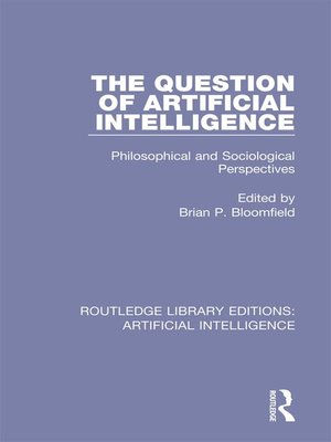 cover image of The Question of Artificial Intelligence